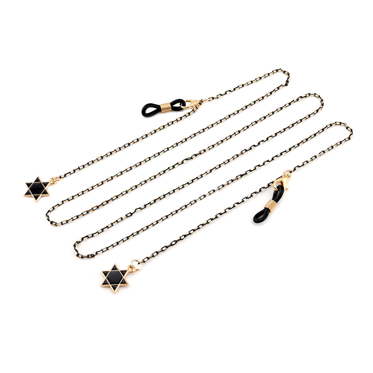 Elegante geometrische Brillenchnur Brehn