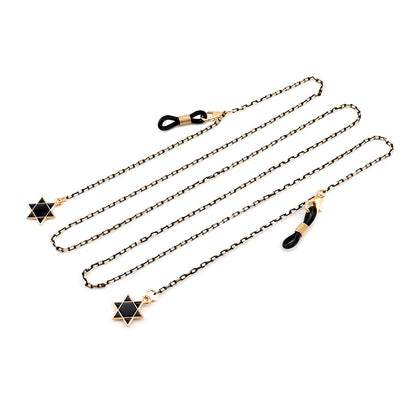 Elegante geometrische Brillenchnur Brehn