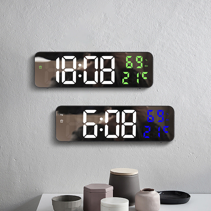 Digitaler Multifunktionswecker mit Hygrometer und Temperaturanzeige Brehn