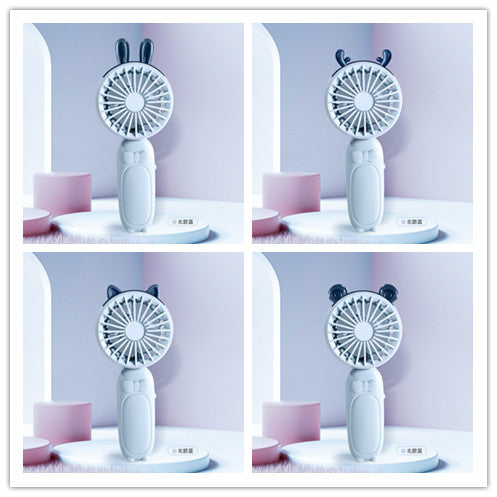 Damen tragbarer Mini-Handventilator mit entzückendem Tierdesign Brehn