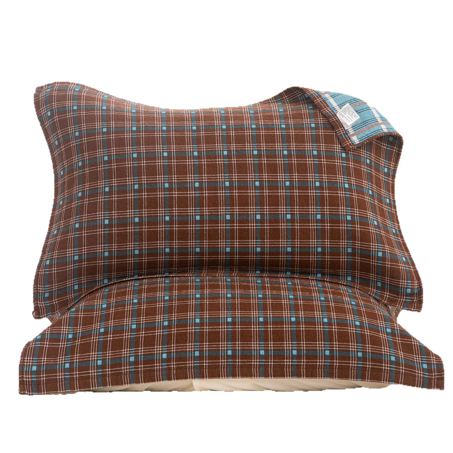 Damen Kissenbezug mit filigranem Blumenmotiv Brehn