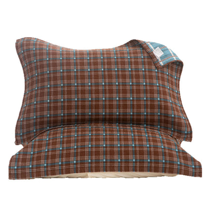 Damen Kissenbezug mit filigranem Blumenmotiv Brehn