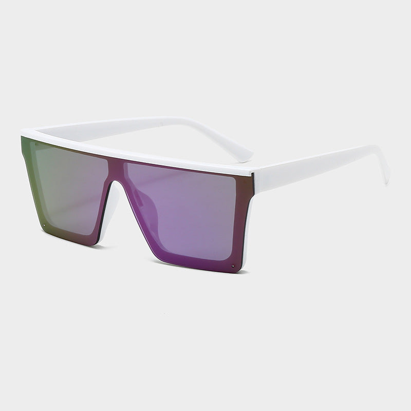 Damen oversized Sonnenbrille im futuristischen Design Brehn