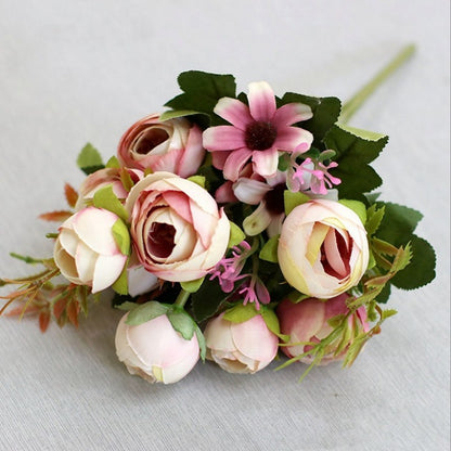 Realistische Faux-Pfingstrose Bouquets