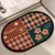 Blumen Design Baumwolle Badmatte Brehn