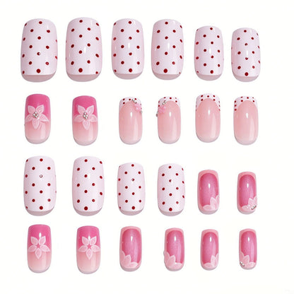 Dekorativer Press-On Nagelkunst-Kit Brehn