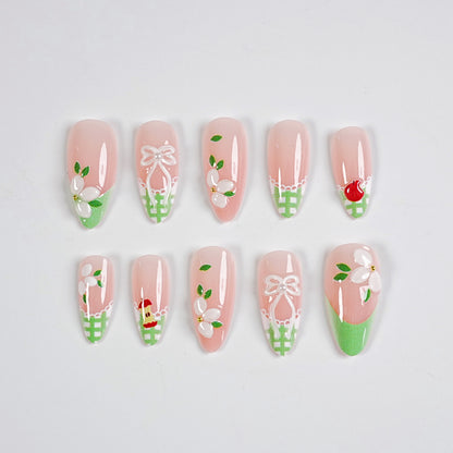 Blumen Nagelkunst