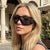 Damen Sportliche Sonnenbrille mit modernem Design Brehn