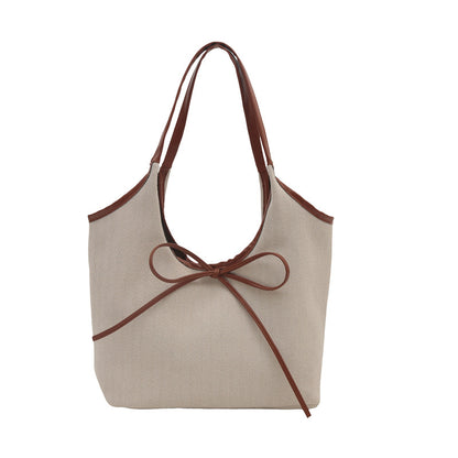 Chic Bow-Detail Einkaufstasche