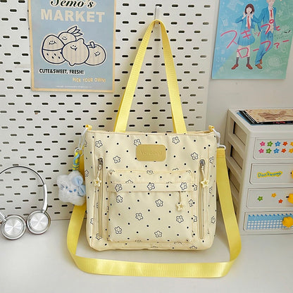 Trendige Floral Print Rucksack Brehn