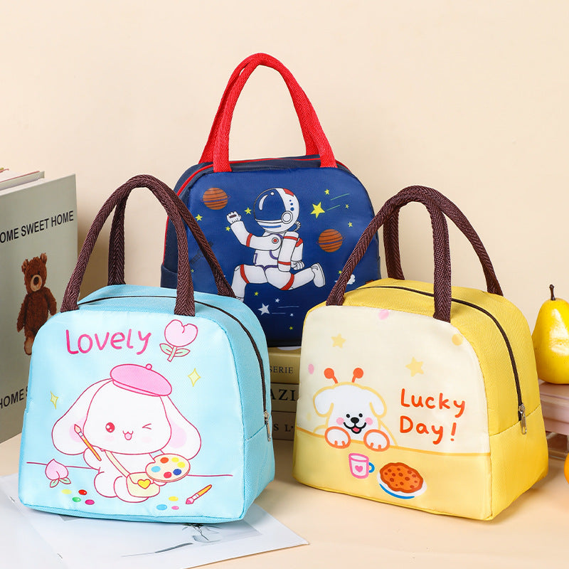 Süße katzenmotivierte isolierte Lunch-Tasche Brehn