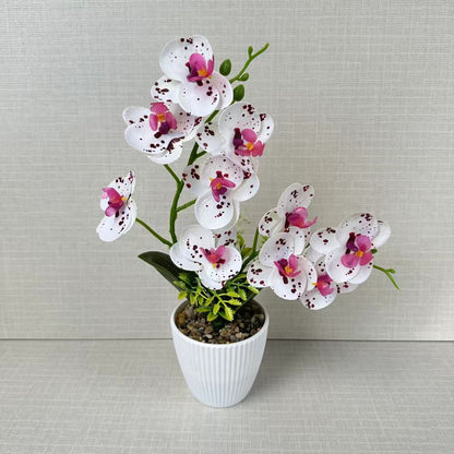 Künstliche Orchidee für Wohnkultur und Innendekoration