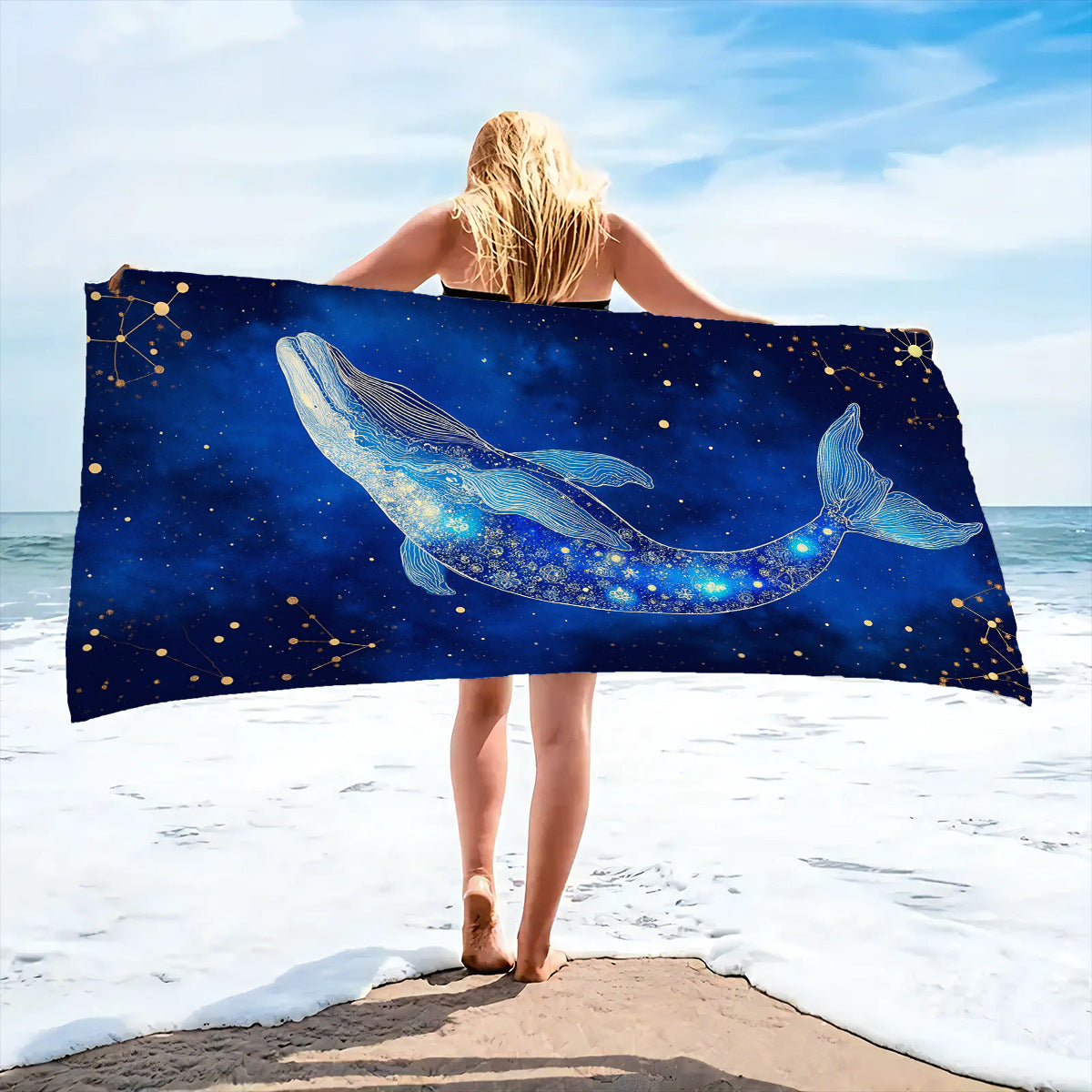 Luxuriöses Übergroßes Strandtuch Brehn