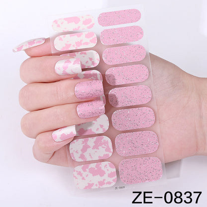 Elegante Nagelkunst Aufkleber