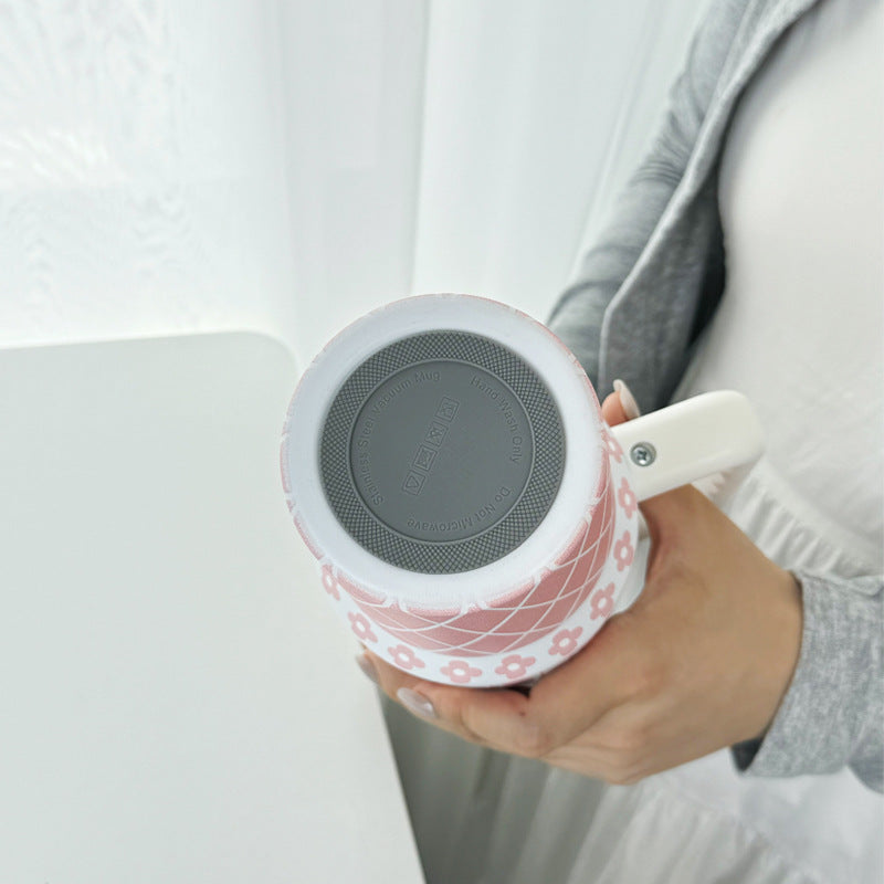 Damen Thermobecher mit fröhlichem Gemüse-Design Brehn