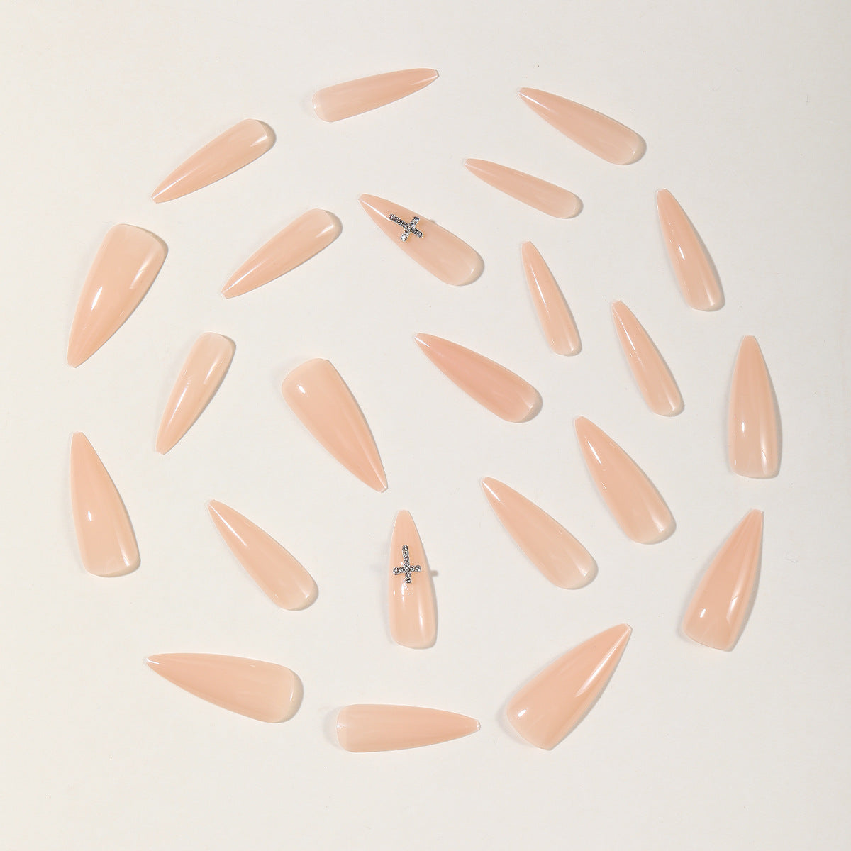 Elegante Stiletto-Nagelkunstverlängerungen Brehn