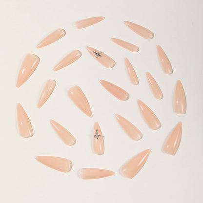 Elegante Stiletto-Nagelkunstverlängerungen Brehn