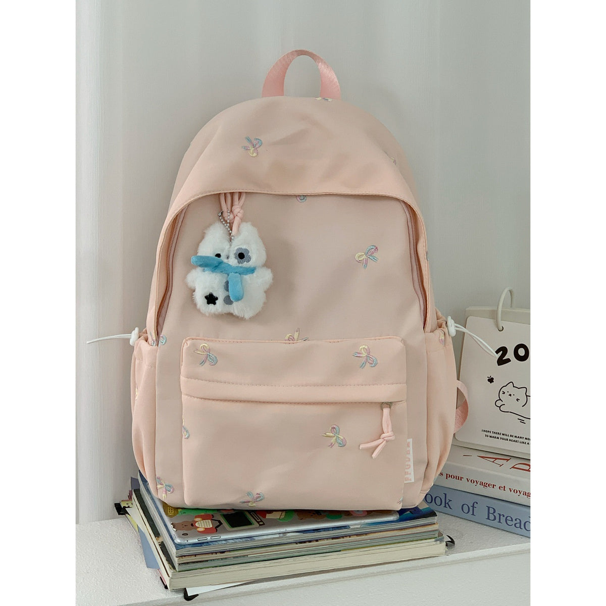 Stylische bestickte Rucksack Brehn 1791205438