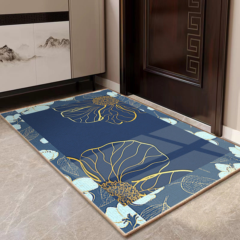 Eleganter dekorativer floraler Teppich