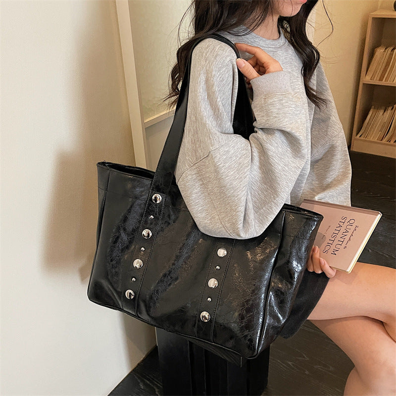 Hochwertige Vintage-Ledertasche Brehn