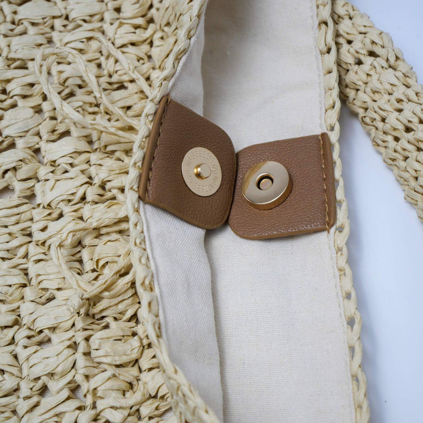 Modische Makramee Shopper-Tasche Brehn