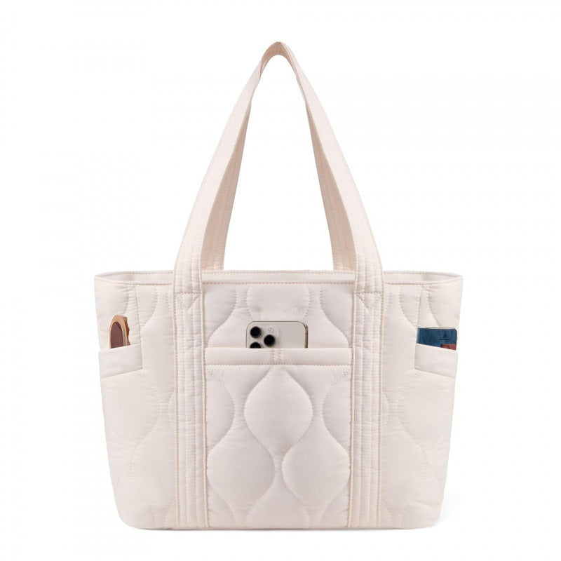 Gepolsterte Alltags-Tasche mit Praktischen Fächern Brehn