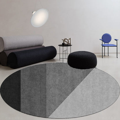 Runder geometrisches Muster Teppich Brehn