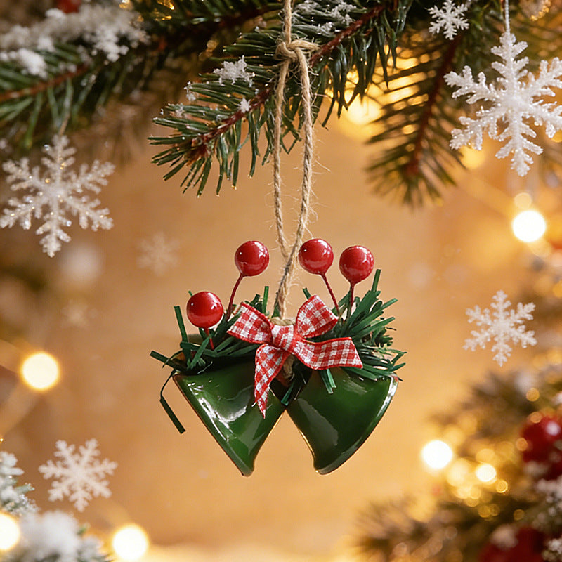Nostalgische Weihnachtsklingel-Dekoration Brehn