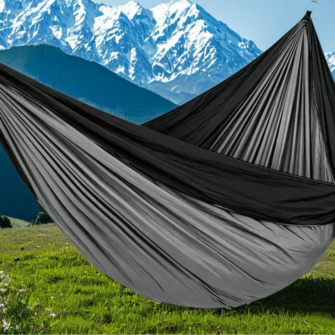 Ultraleichte tragbare Fallschirm-Camping-Hängematte mit verstärkten Baumgurten und Ripstop-Nylon Brehn