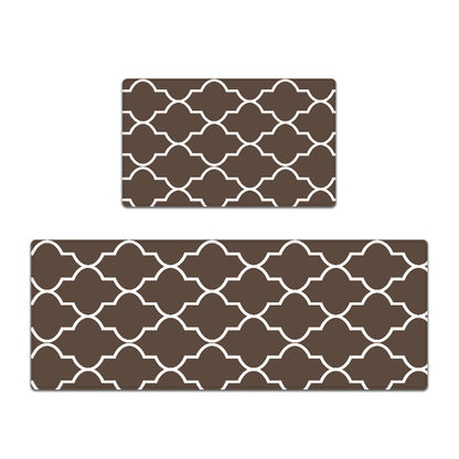 Elegante Texturierte Küchenmatte Set Brehn