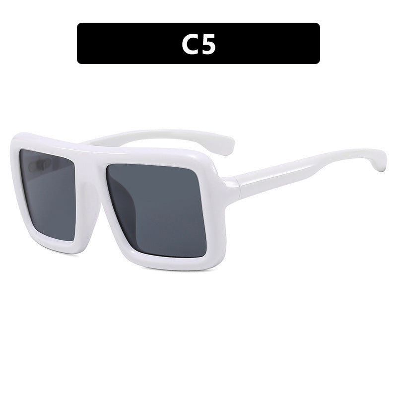 Damen Sonnenbrille im modernen, rechteckigen Design mit hoher UV-Schutzfunktion Brehn