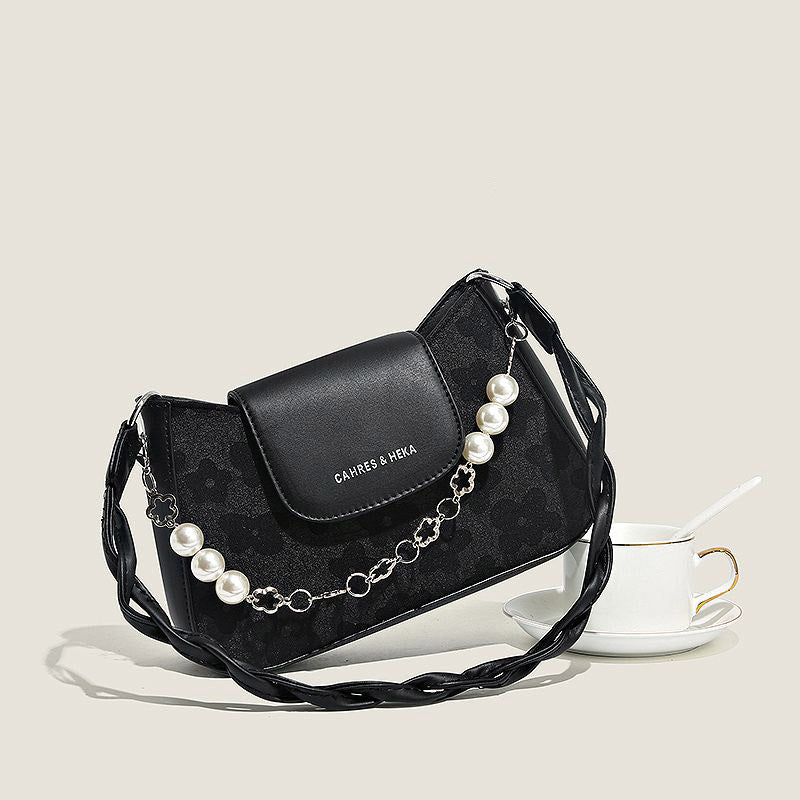 Chic Perlenkette Crossbody Bag Brehn