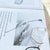 Künstlerische Silber Brille Kette Brehn