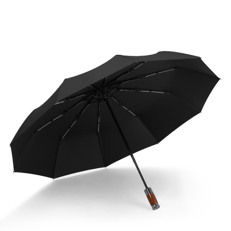 Damen Faltbarer Regenschirm mit ergonomischem Griff Brehn