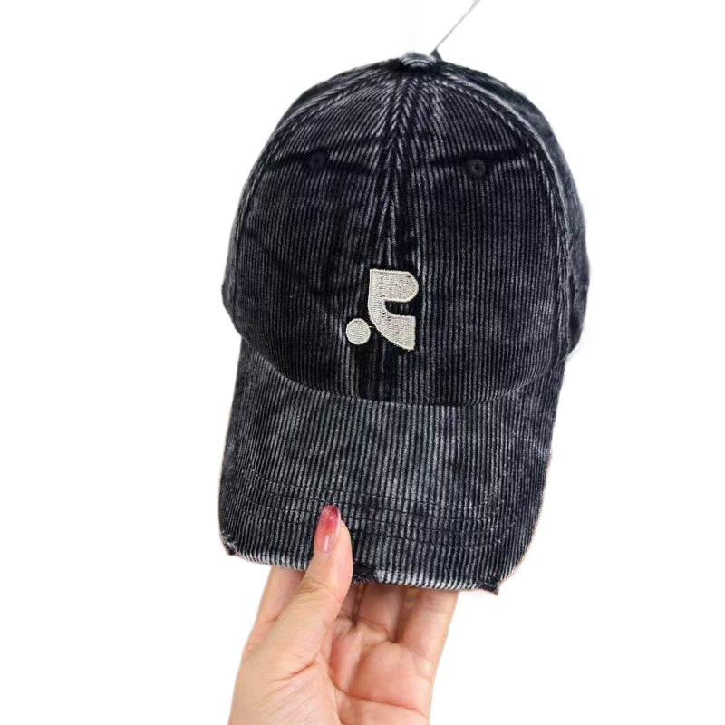 Damen Samt-texturiertes Baseballcap Brehn