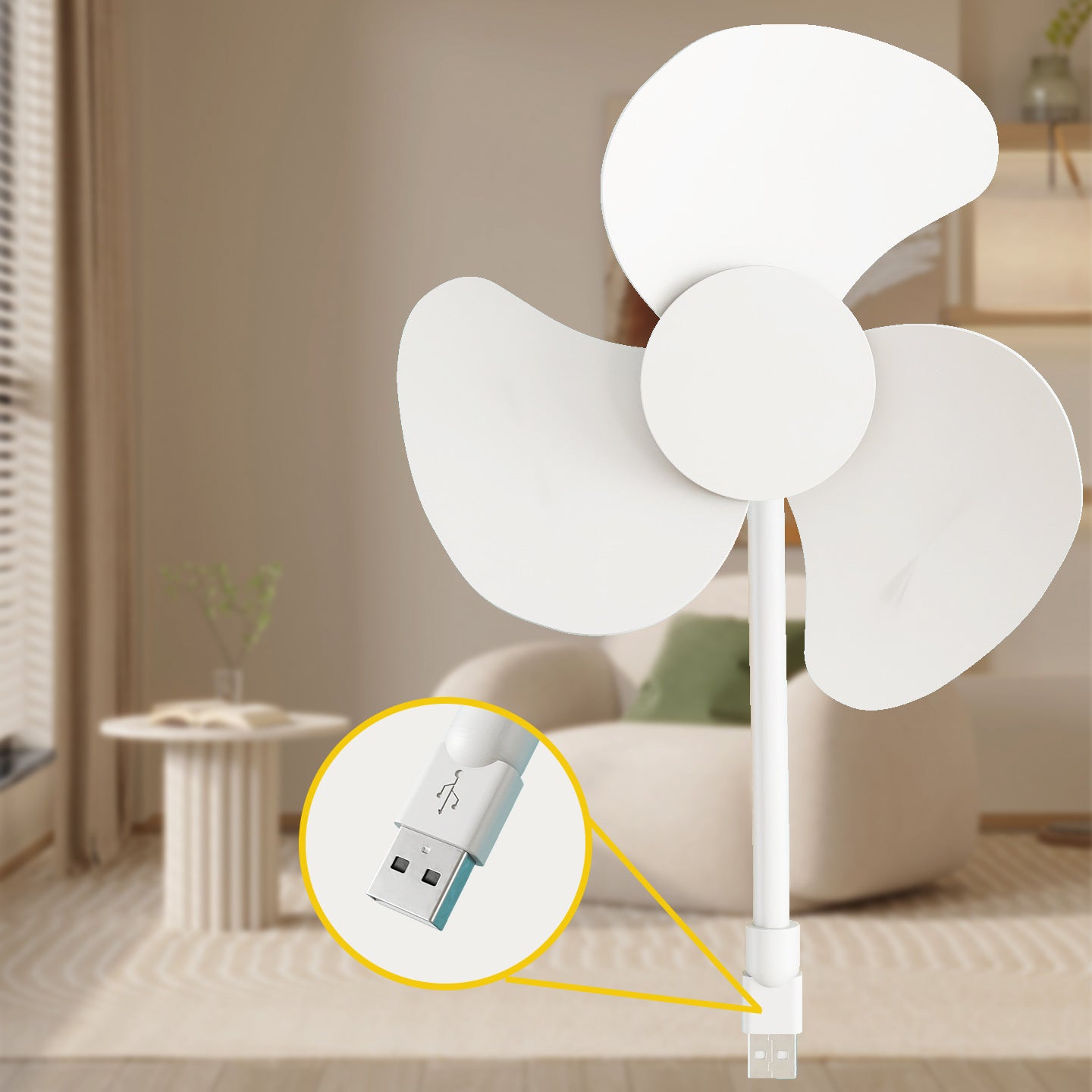Unisex Wall-Mounted Adjustable Air Circulation Fan Brehn