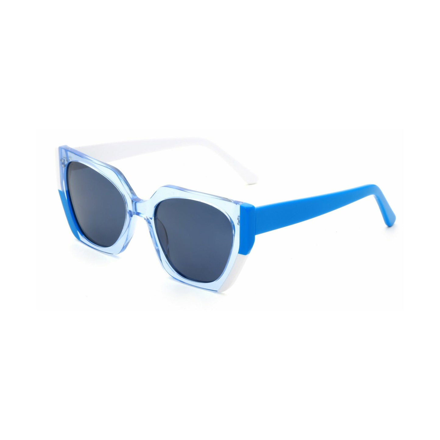 Damen Design-Sonnenbrille mit kantigem Rahmen und polarisierten Gläsern Brehn
