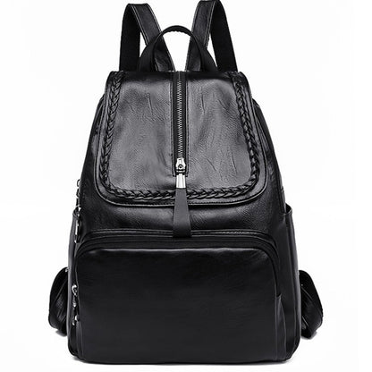 WoStylish Leder Rucksack Brehn