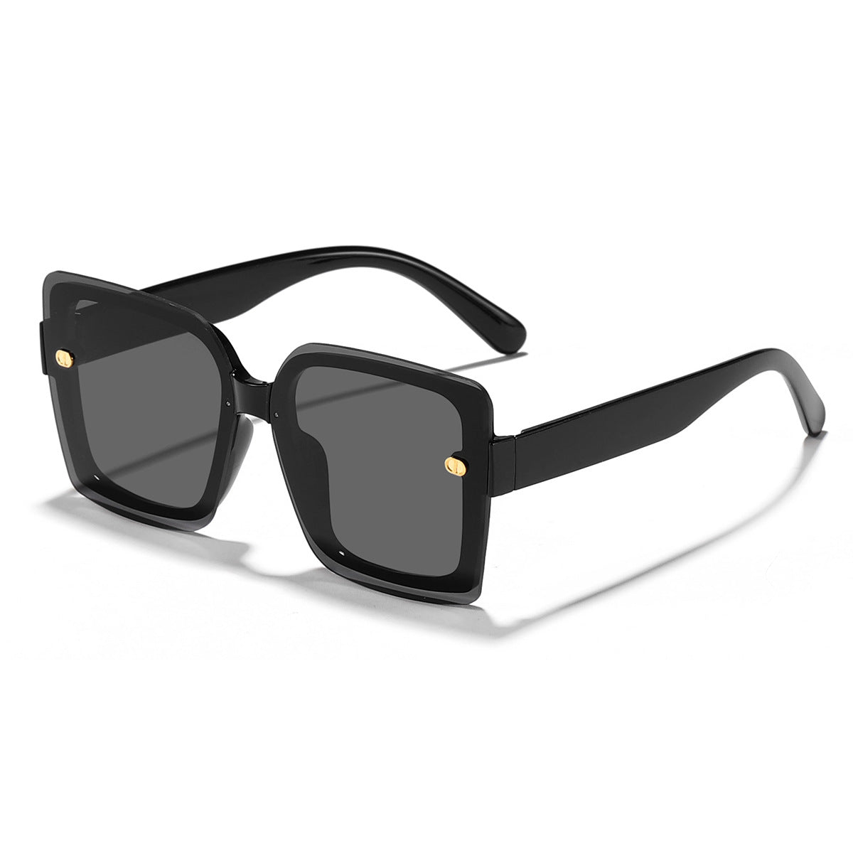 Damen modische Sonnenbrille mit quadratischem Design und hochwertigem Rahmen Brehn