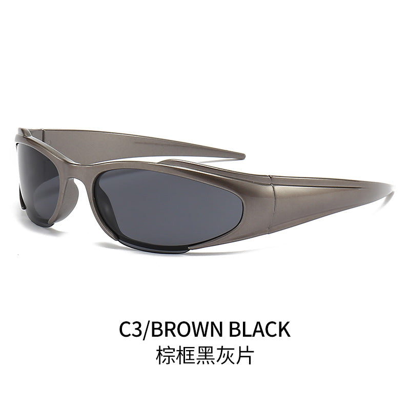 Damen Sportliche Hochgeschwindigkeits-Sonnenbrille Brehn