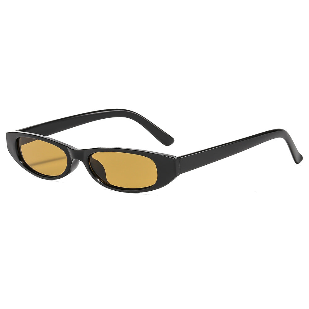 Damen trendige Cat-Eye Sonnenbrille im minimalistischen Design Brehn