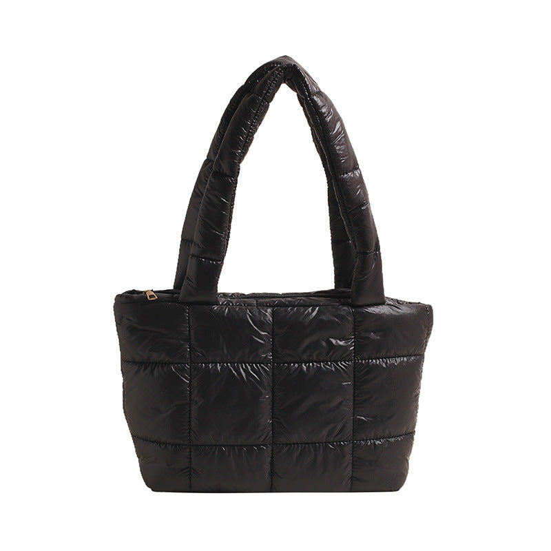 Gemütliche gesteppt Tote Bag