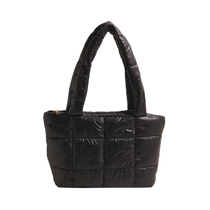 Gemütliche gesteppt Tote Bag
