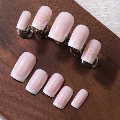 Premium Dekorative Press-On Nagelspitzen Brehn