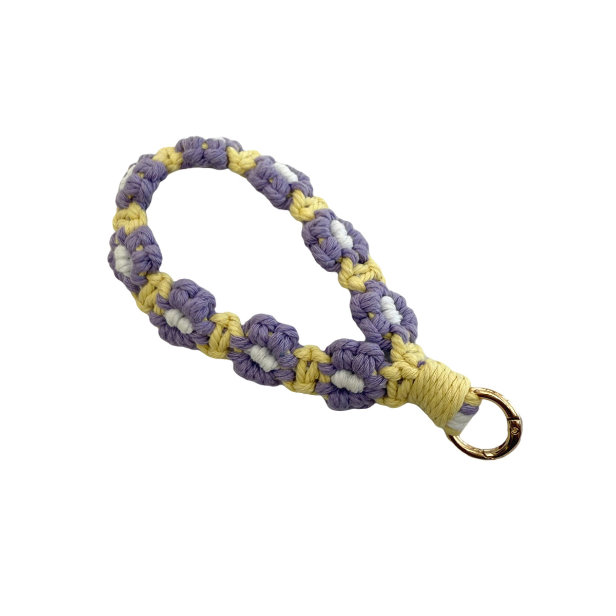 Floral Makramee Schlüsselanhänger Halter Brehn