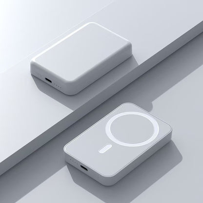 Powerbank mit Kabelloser Ladefunktion und Lcd-Anzeige Brehn