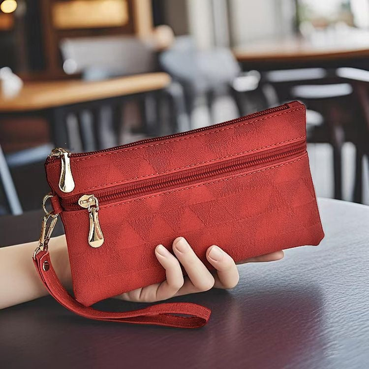Elegante Clutch Mit Praktischem Reißverschluss Brehn