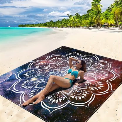 Mandala Design Strandmatte Brehn