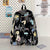 Spaß gemusterter Schulrucksack