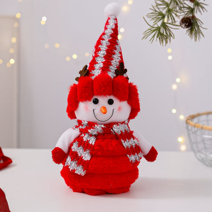 Dekorative Schneemann Figur Brehn